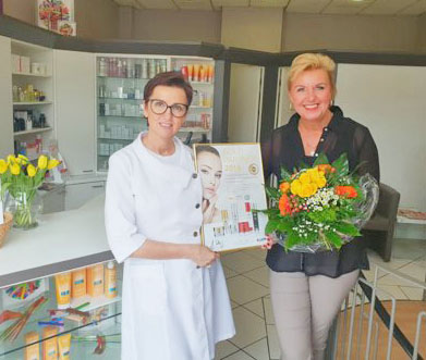 Goldpartner Auszeichnung der Firma KLAPP Cosmetics